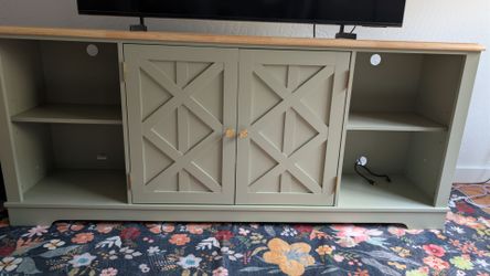 Green TV Stand
