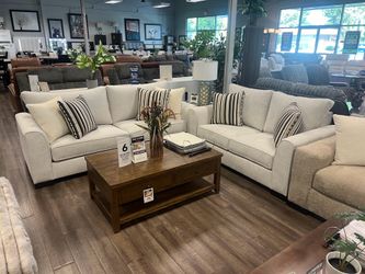 2-piece sofa & loveseat set on sale!