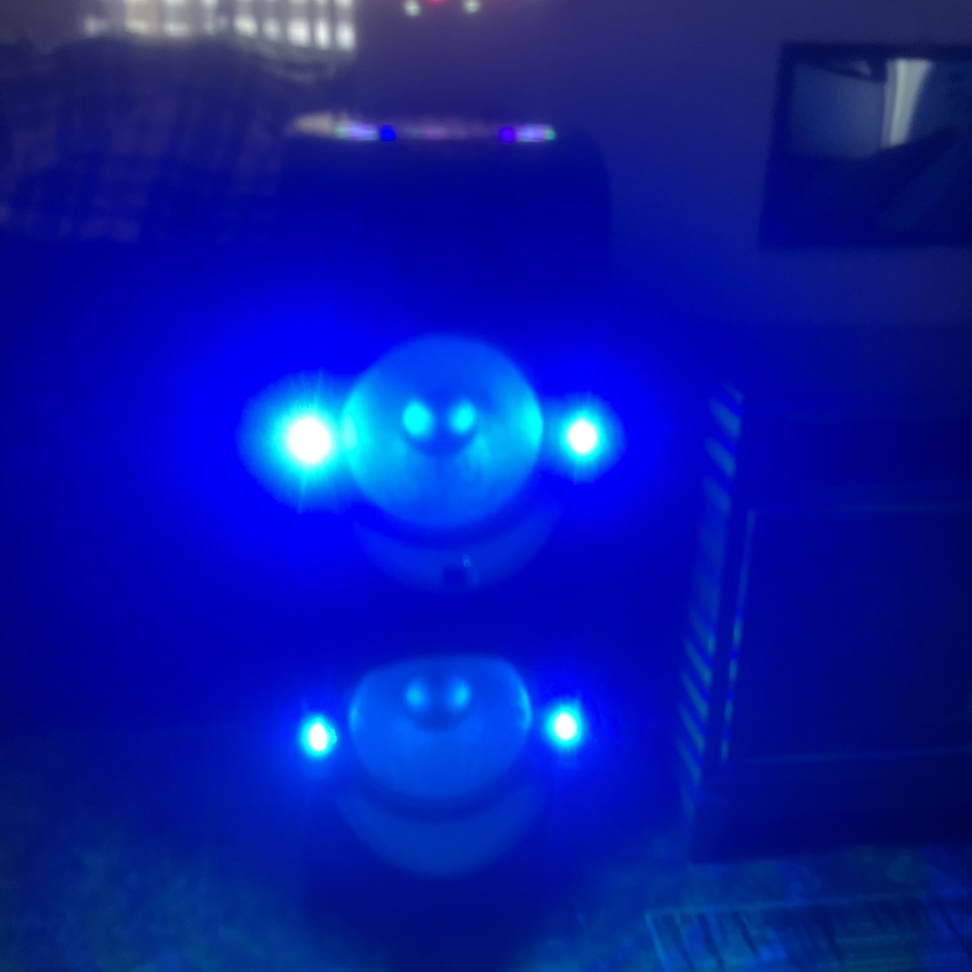 Bluetooth Speaker/aux With Lights 