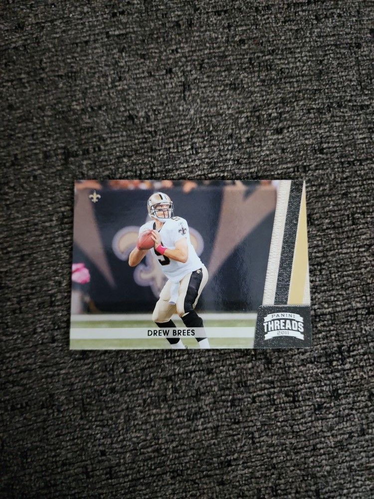 Drew Brees Card.