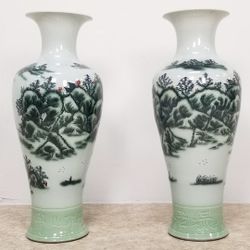 Large Asian Porcelain Vases