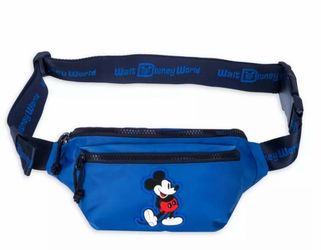 New DISNEY PARKS MICKEY MOUSE STANDING HIP PACK Fanny pack