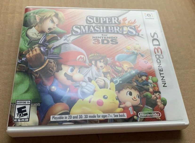 super smash bros nintendo 3ds