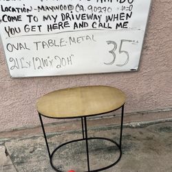 Metal Table