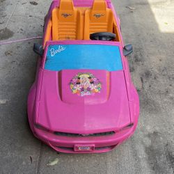 Barbie Mustang Power Wheels