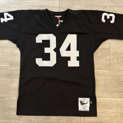 Bo Jackson Mitchell & Ness Los Angeles Raiders 1990 Black Authentic Jersey Size Large 42 New w/ Tags