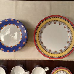 Vintage French Country Dinnerware By Block China