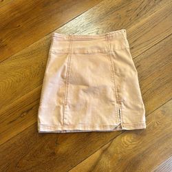 Free People Modern Femme Denim Mini Skirt