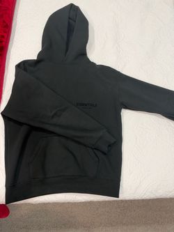 Fear of God Essentials Black Pullover Hoodie XS