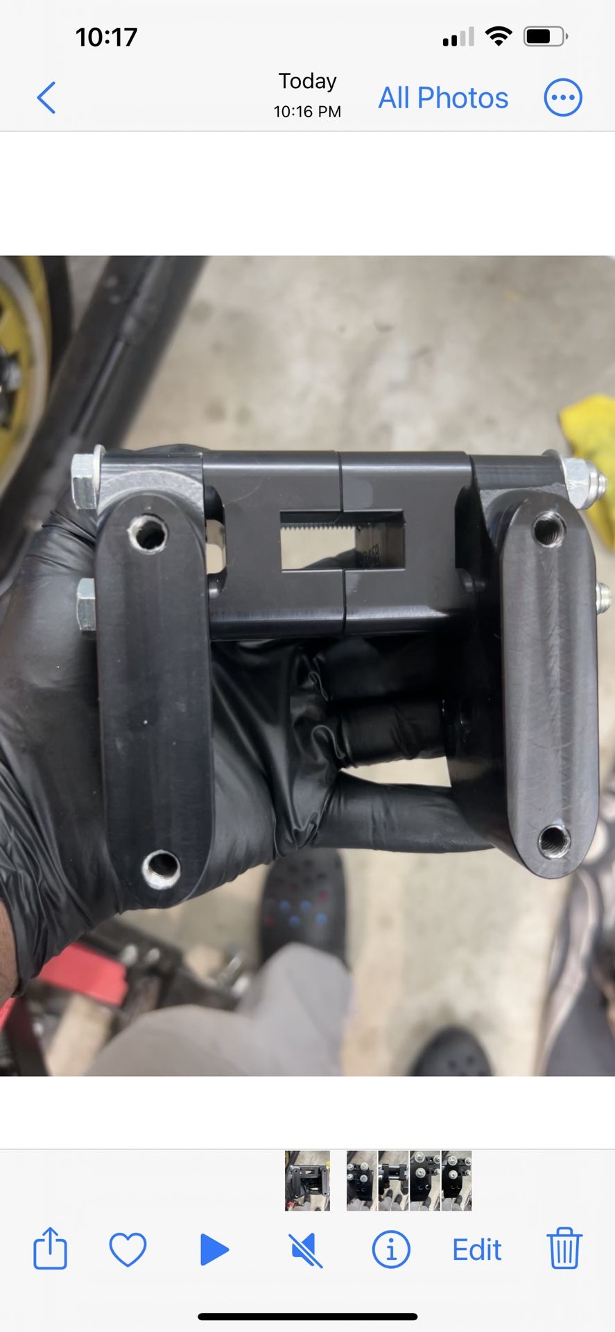 Harley American Suspension Road Glide Fairing Mount