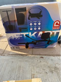 Jetson hoverboard go kart attachment