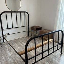 Antique Bronze Headboard & Footboard 