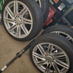Universal Drag Rims And Tires Size 18