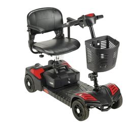 Drive medical scout compact travel power scooter, 4 wheel