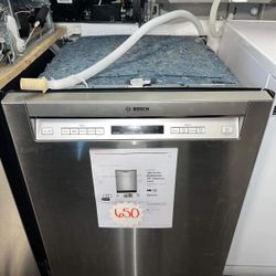 Bosch 300 Series Dishwasher 24 In Stainless Steel