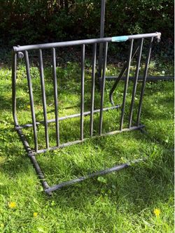 Steel bike rack