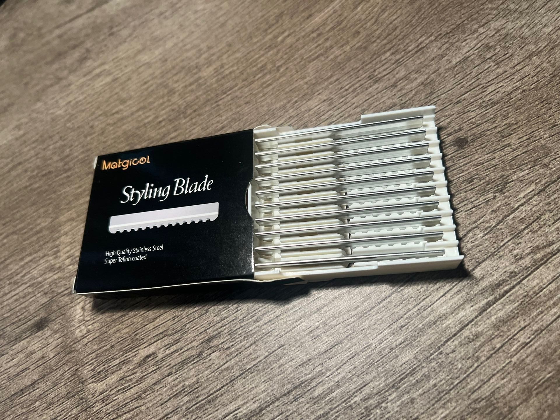 Stainless Steel Feather Razor Blades Replacement Blades/Free Hand Texturizing