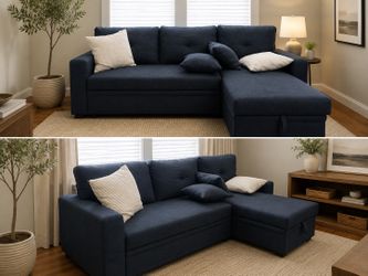 Blue couch
