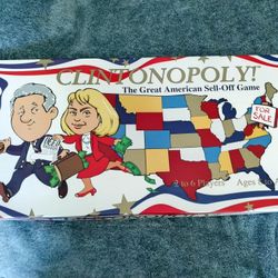 Clintonopoly Board Game