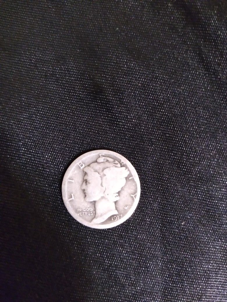 1917 Mercury Dime