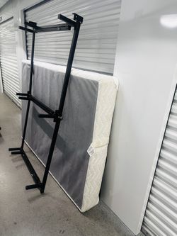 Folding Bed Frame +  Base Set – $30 (Pick Up or Delivery Available