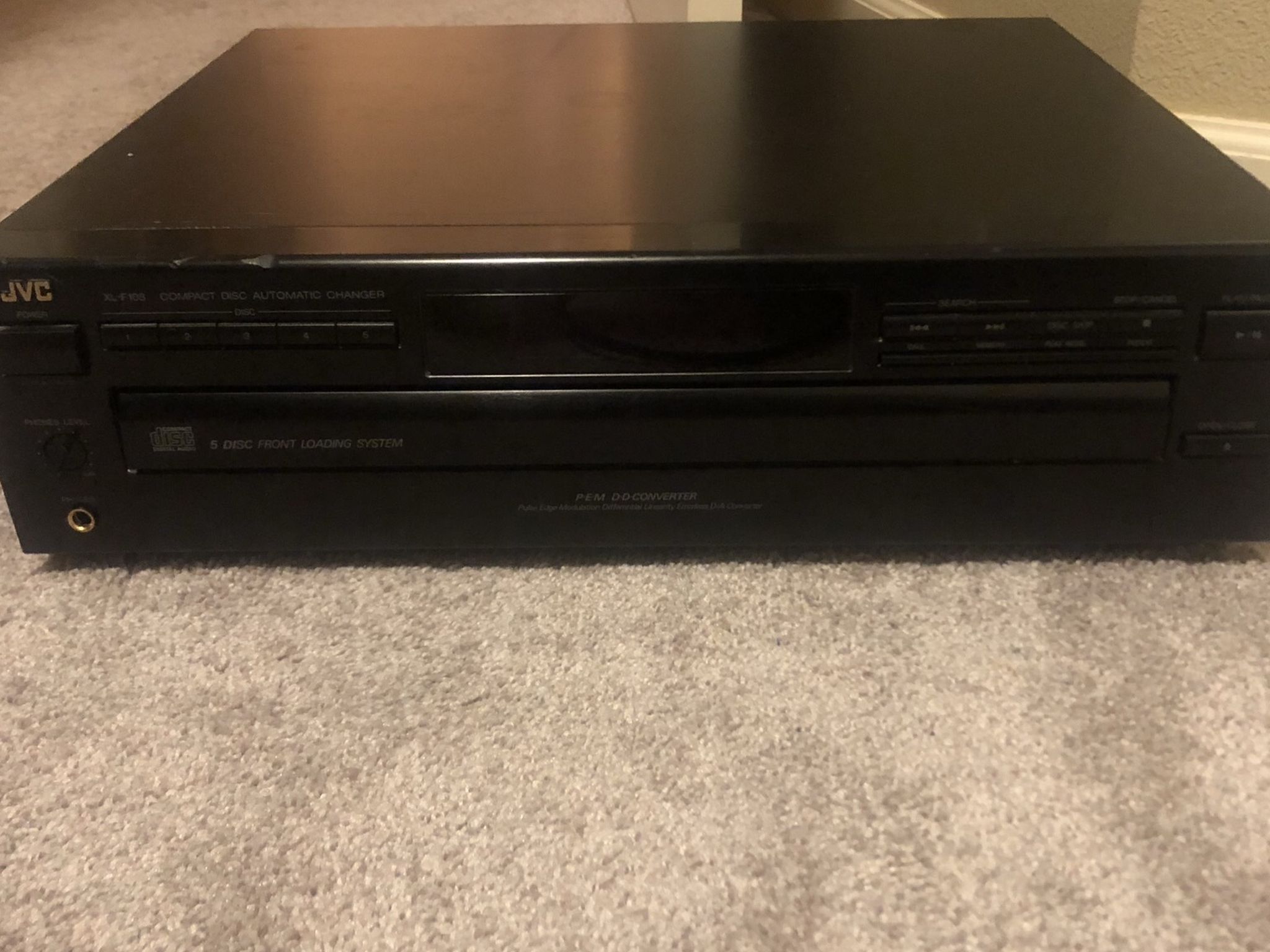 JVC 5 CD Disk Changer