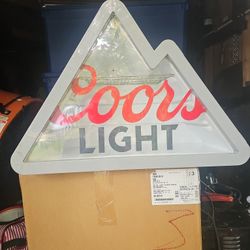 Coors Light Display Mini Fridge 