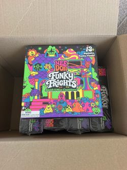 NeeDoh Funky Frights, 13-Day Halloween Advent Calendar-Authentic, New-Unopened