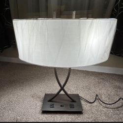 Two Brand New Matching Table End Table  Night Stand Lamps 