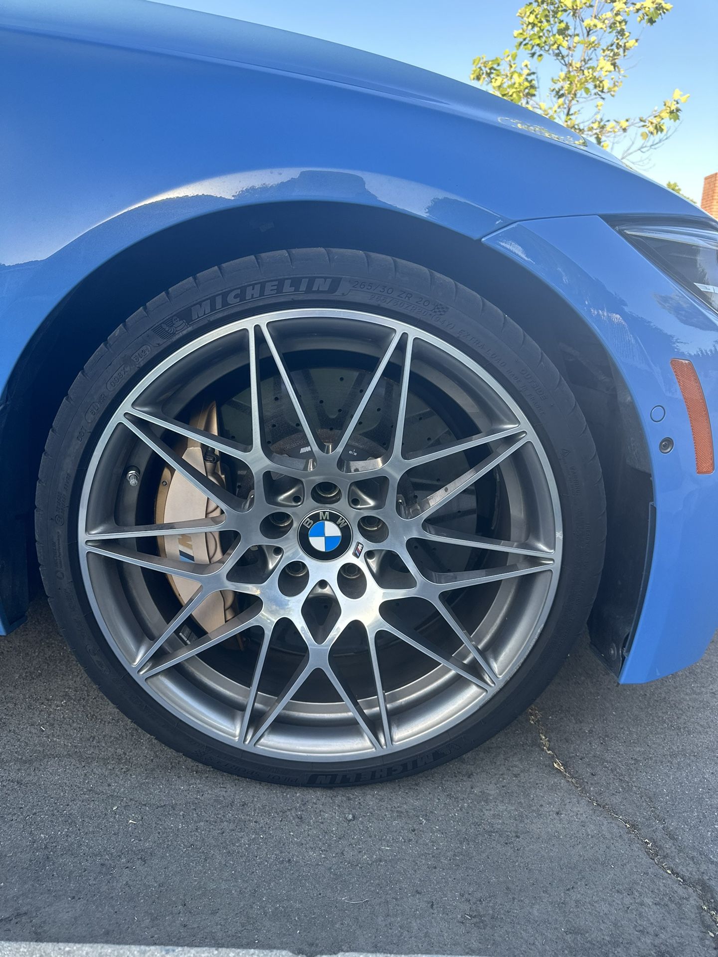 F80 M3 Competition Wheels And Carbon Ceramic Brake Kit
