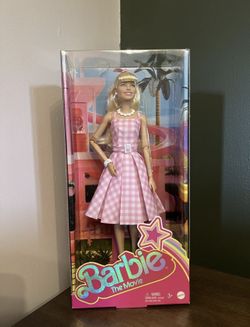 Barbie The Movie Collectible 11.5" Barbie in Pink Gingham Dress Doll