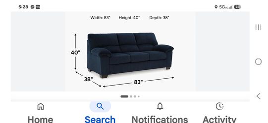 Ashley Signature Design Sofa New!