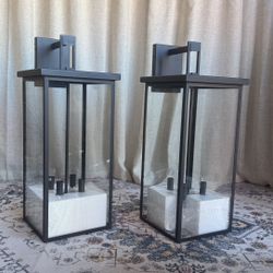30" Extra Large Outdoor Wall Lights 😍Set Of 2😍