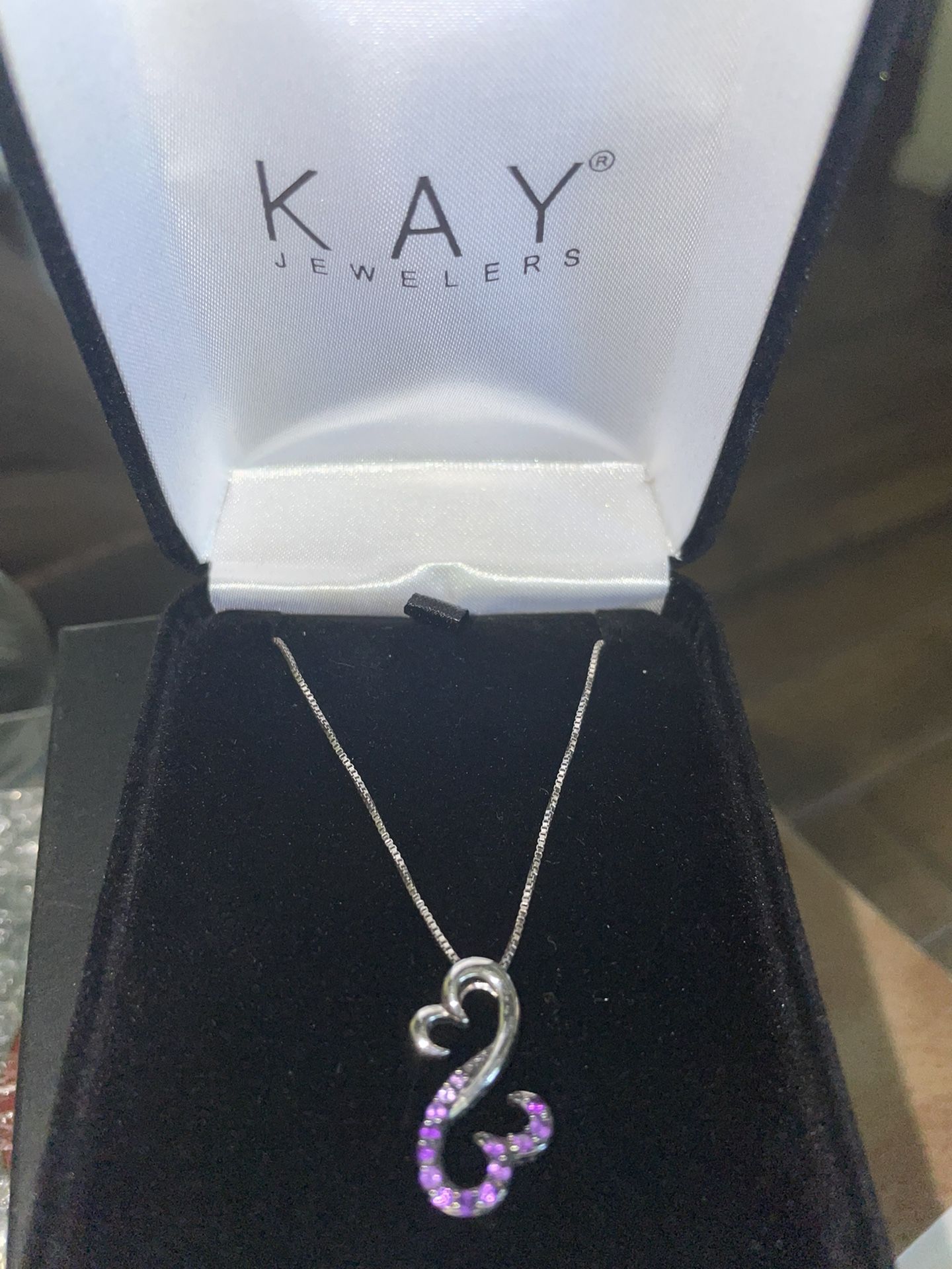 Kay Jewelers Purple Necklace