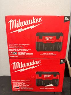 New Milwaukee M18 2-Gal Wet/Dry Vacuum