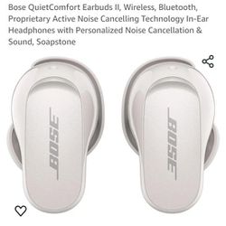 Bose QuietComfort Earbuds II, Soapstone 