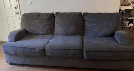 Dark Grey Used Couch