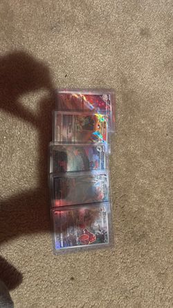 Holographic Pokémon Cards Lot in Card Cases