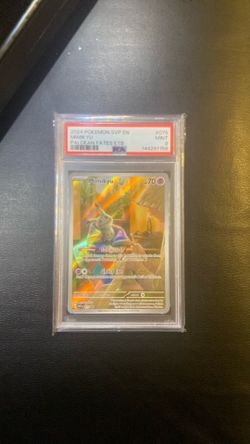 Pokémon 2024 SVP Paldean Fates ETB Promo Mimikyu #075 PSA 9 EN