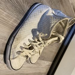 Size 12 / All White Converse All Stars
