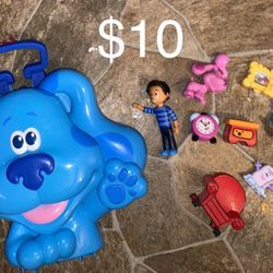 Hermoso set De Blues clues Excelente Condición Como Nuevo