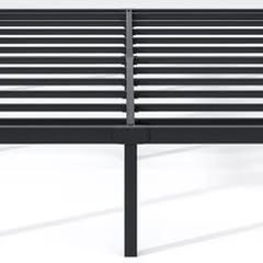 FULL 12” Metal Bedframe-Heavy Duty-No Box Spring-Easy Assembly-Black 12 Inch High $50 Firm NEW In Box