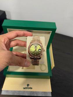 Olive Dial Men’s Watch