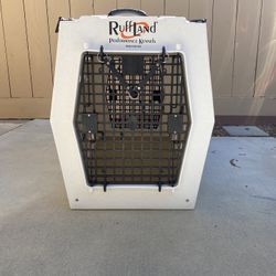 Large Front And Back Door Ruffland Kennel 