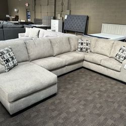 New Grey Sectional