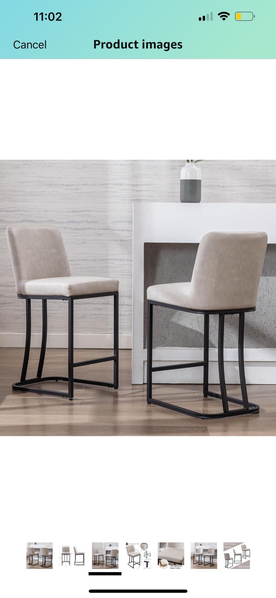 2 Bar Stool Chairs 