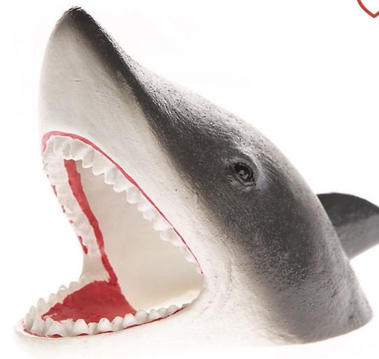 NEW Shark Aquarium Cave Ornament