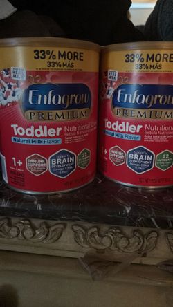 2 Brand New Never Opened Toddler Formula
