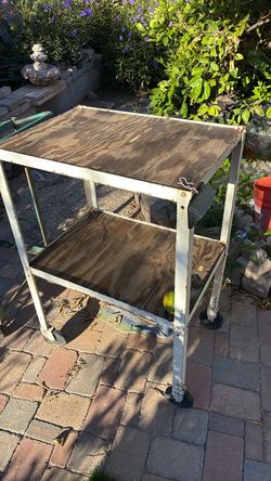 4 wheel steel cart