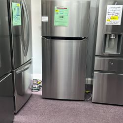 Refrigerator Top And Bottom 30” In Stainless Steel New Open Box 
